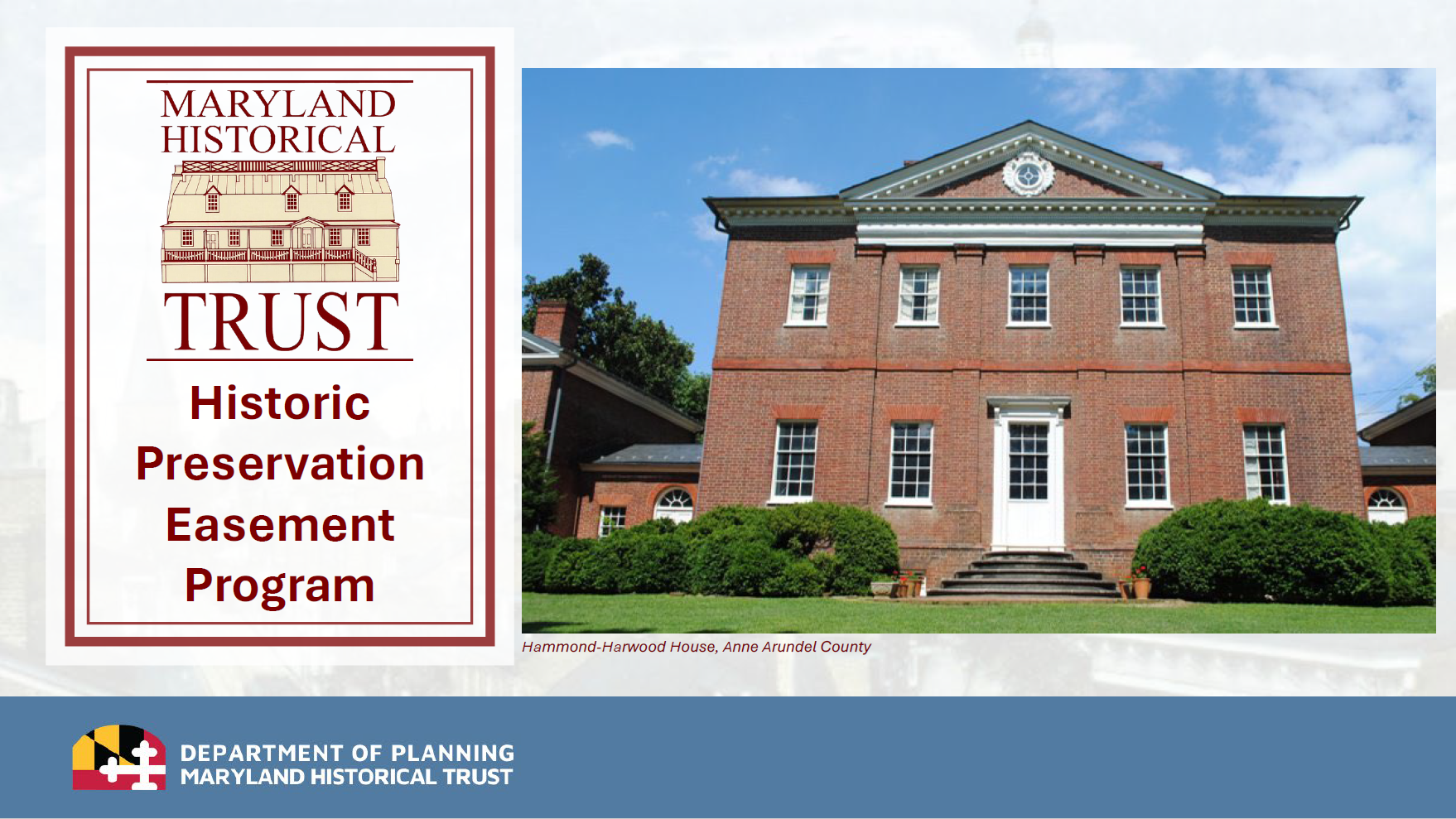 Video, Historic Preservation Easements